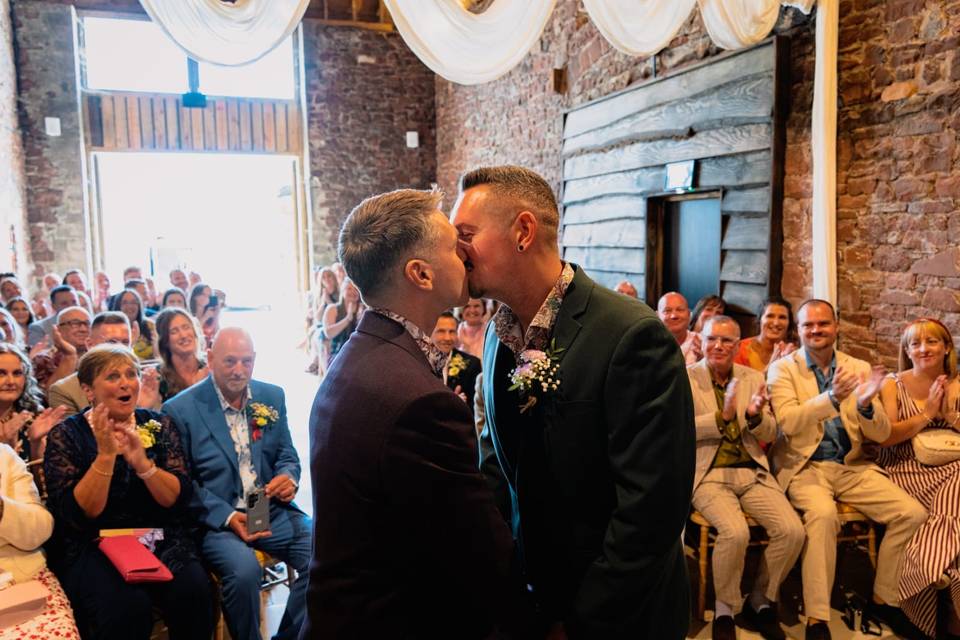 Sealed with a kiss
