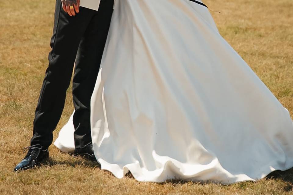 The happy couple