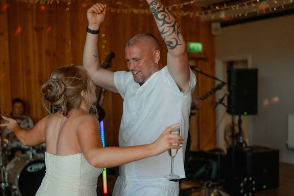 Letting their hair down