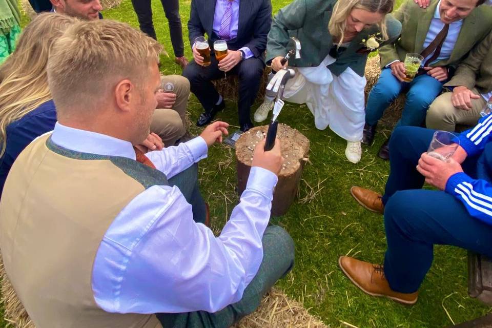 Entertainment outside