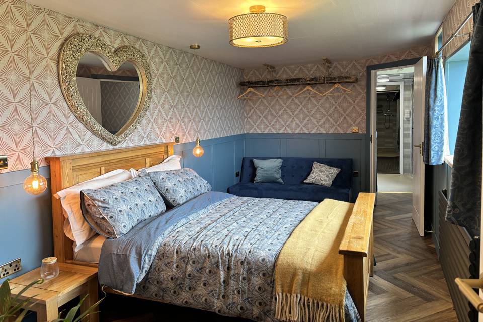 Couple’s retreat bedroom