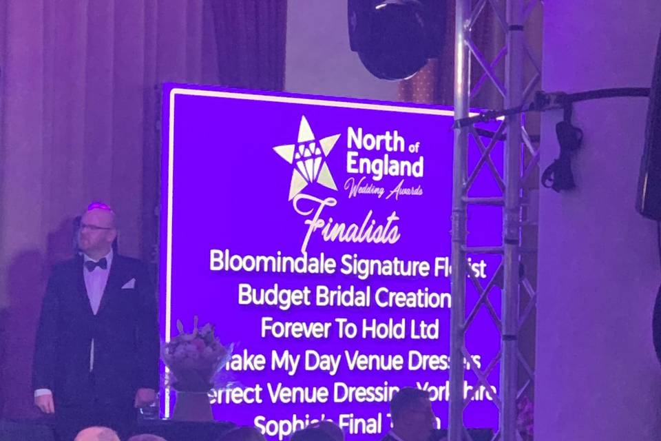 North  England wedding awards