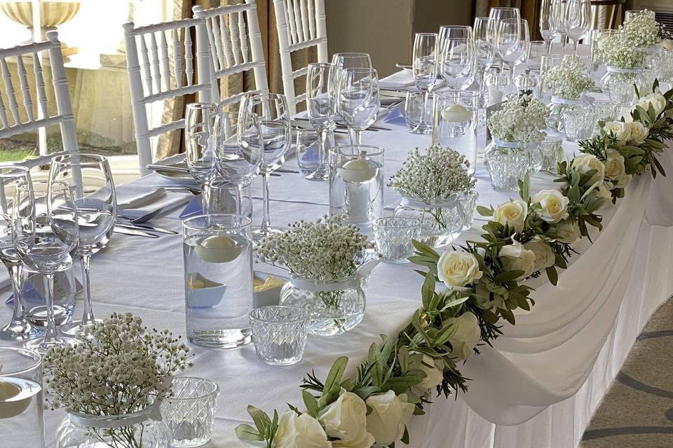 Top table decor