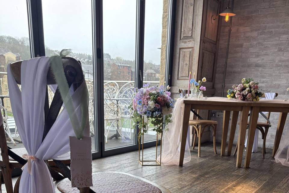 Spring wedding