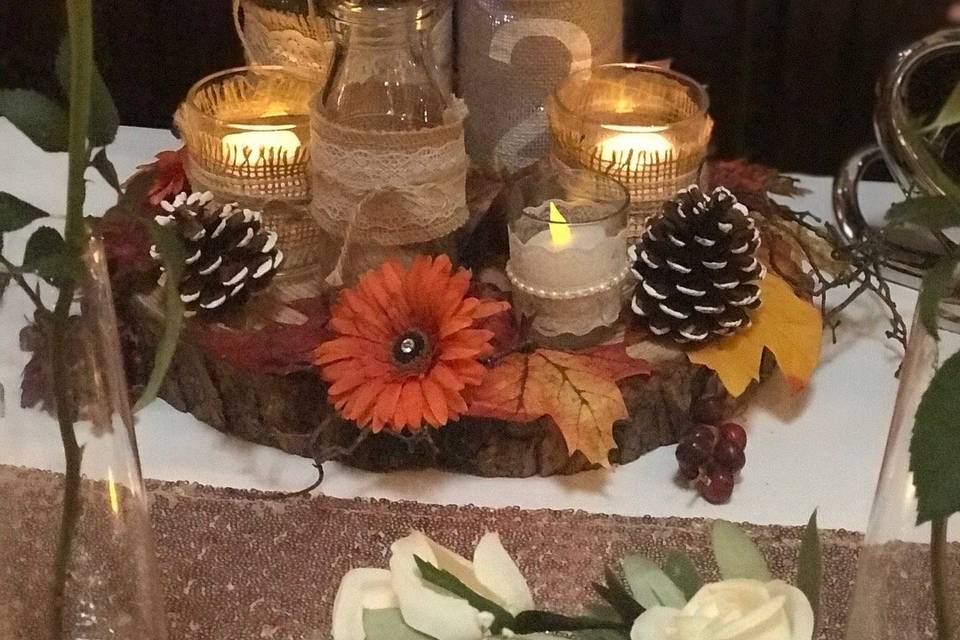 Top table decor