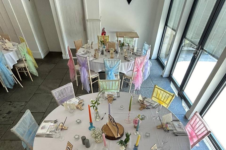 Pastel Table Decor