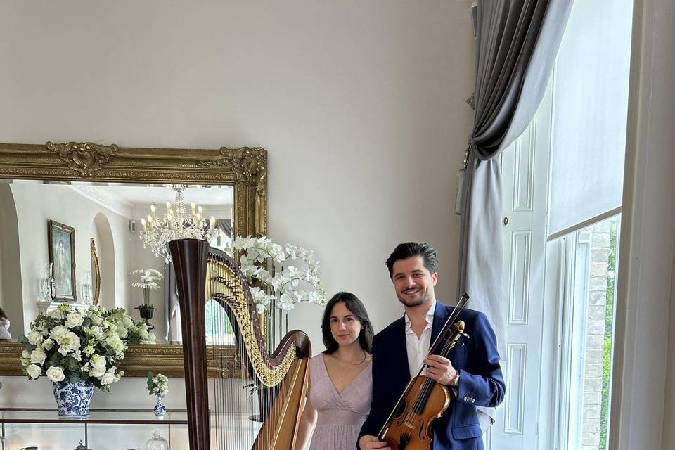 Harp & Violin Duo