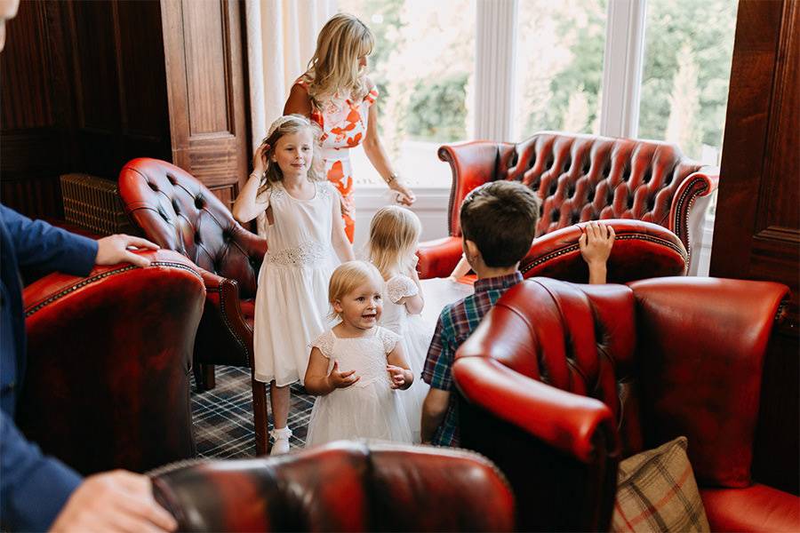 A small intimate wedding