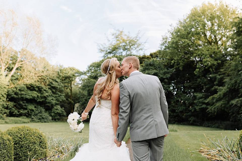 A small intimate wedding