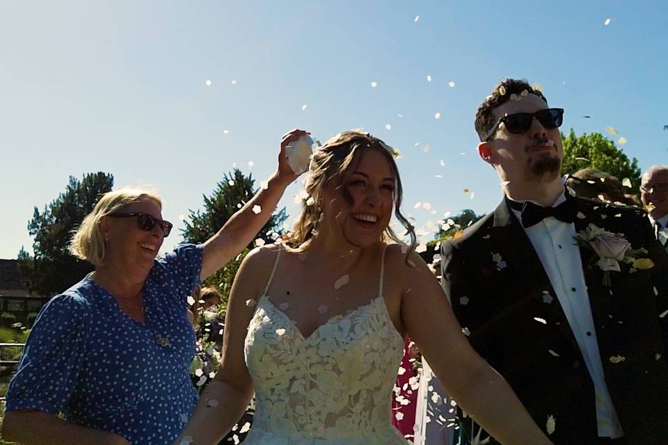 Confetti at The Orangery