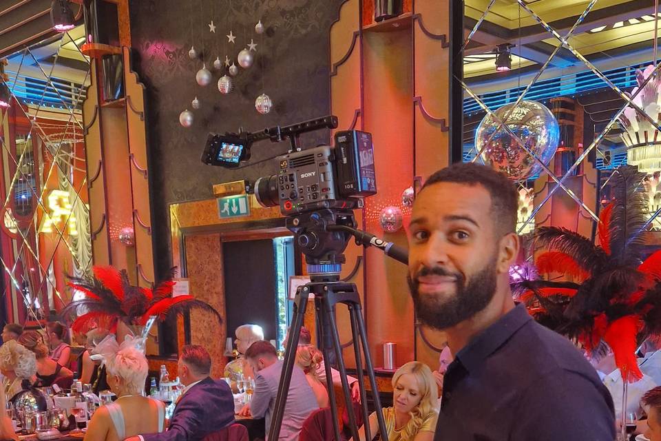 Our videographer Aaron