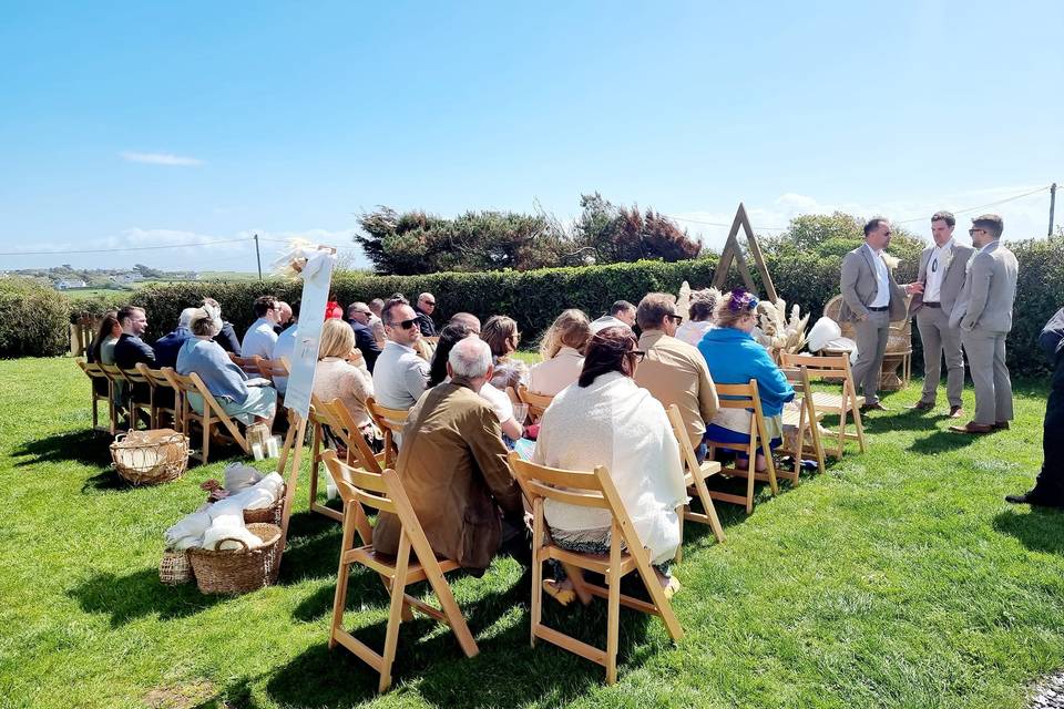 Garden Wedding Wales