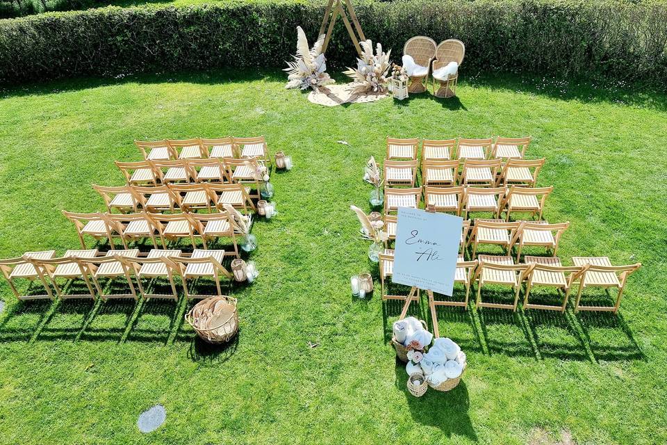 Outdoor Garden Wedding Inspo