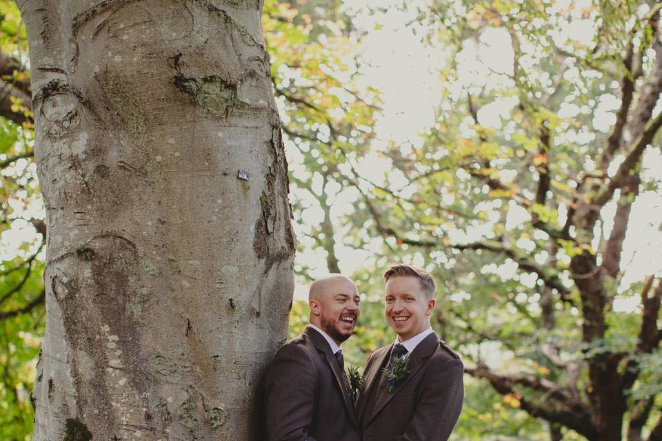 Same sex wedding at Norwood