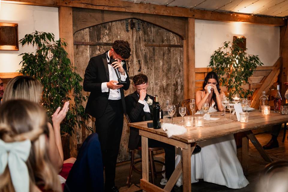 Cripps barn wedding