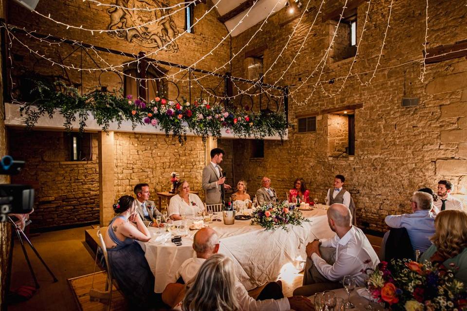 The great tythe barn wedding