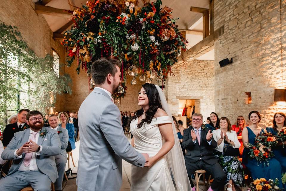 Old gore barn wedding