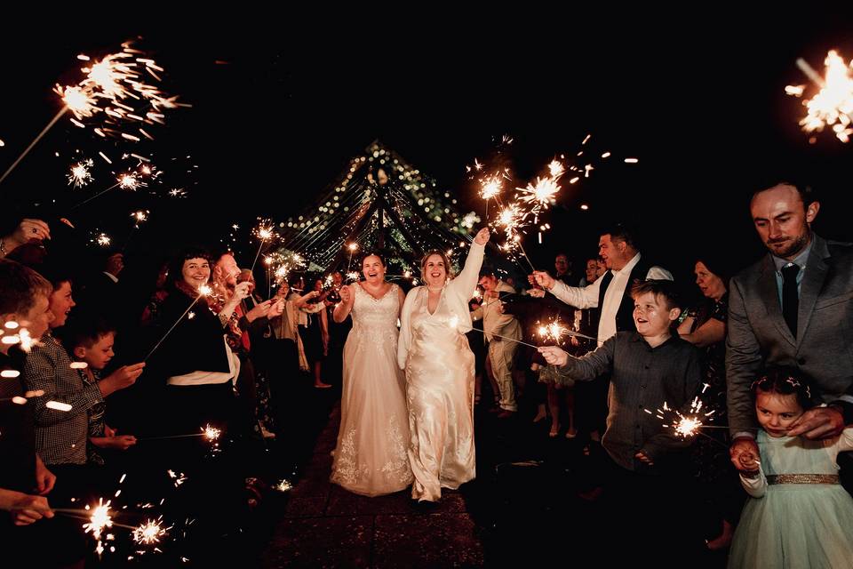 Old lodge wedding Cotswolds