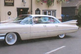 Ivory Cadillac hard top