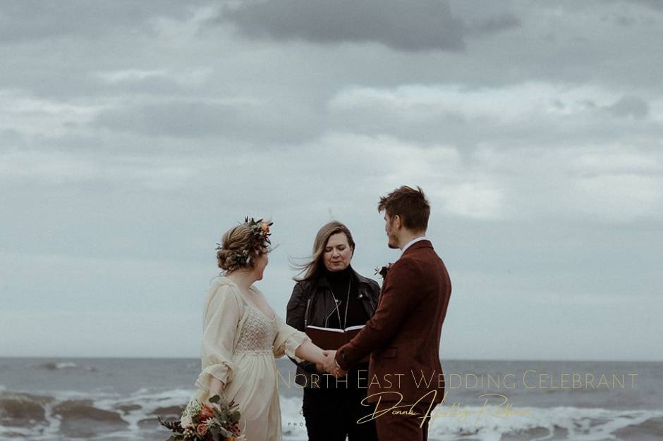 Intimate Coastal Ceremony