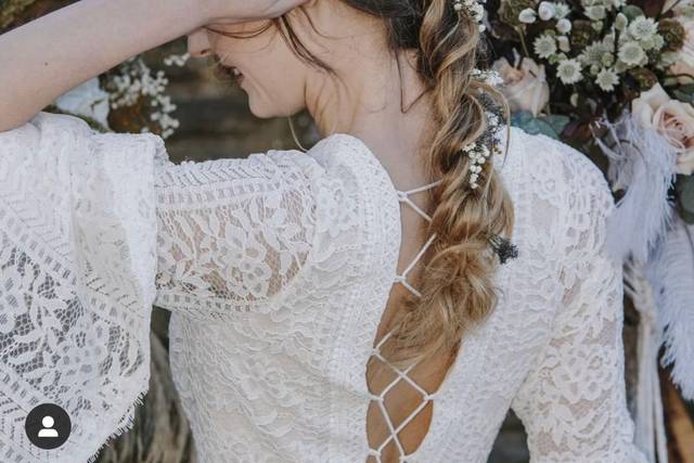 Bridal hair by Lindsay Anne