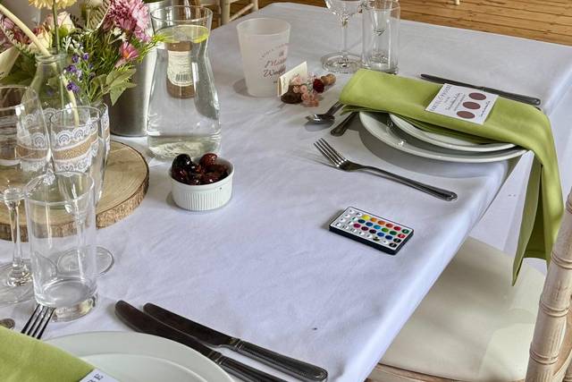 Pop Up Bar - Wedding set up