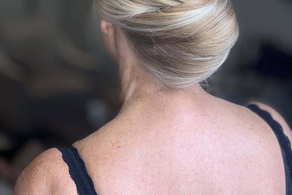 Mother of the bride updo