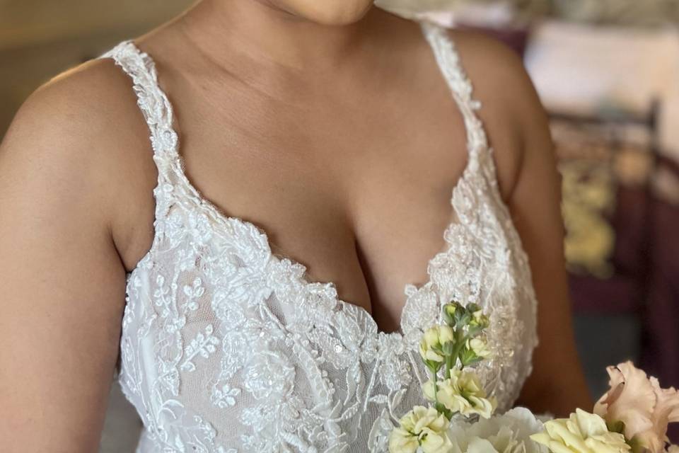 Bride makeup