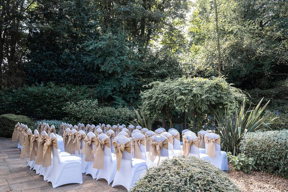 Outdoor ceremony