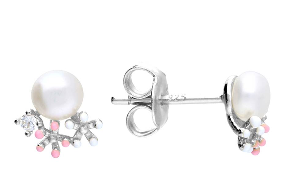 Pearl Stud Earrings