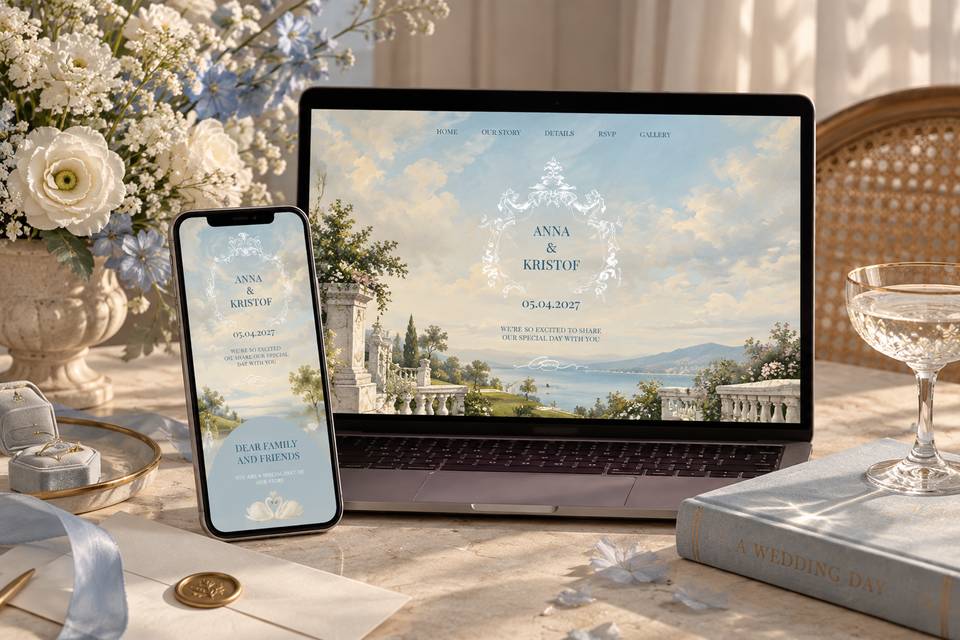 Personalised Wedding Website
