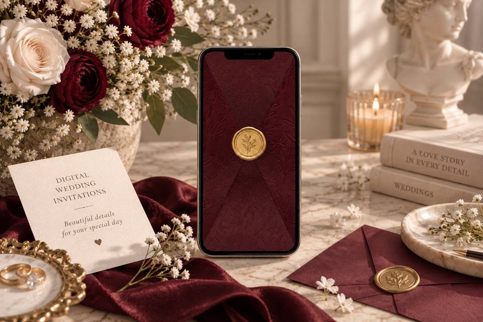 Elegant Wedding Website