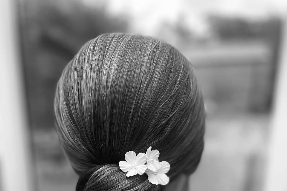 Bridal bun