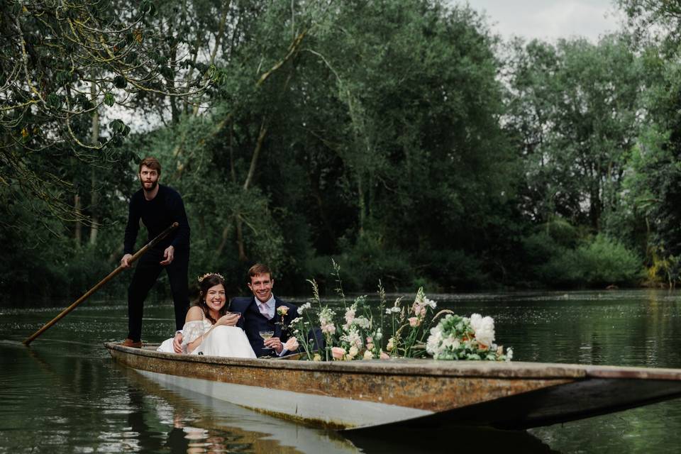 Oxford Wedding Punting