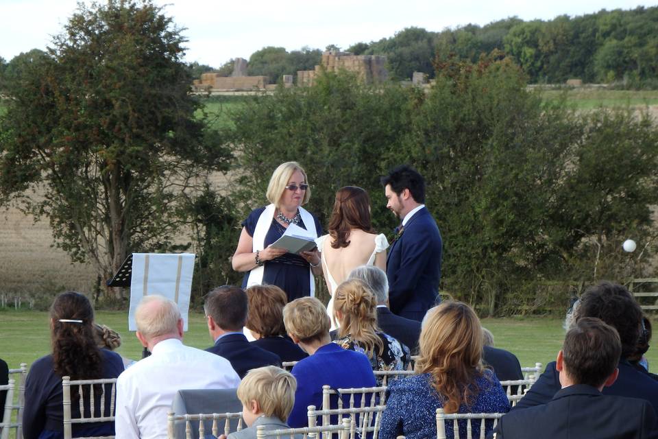 Making vows in the open air