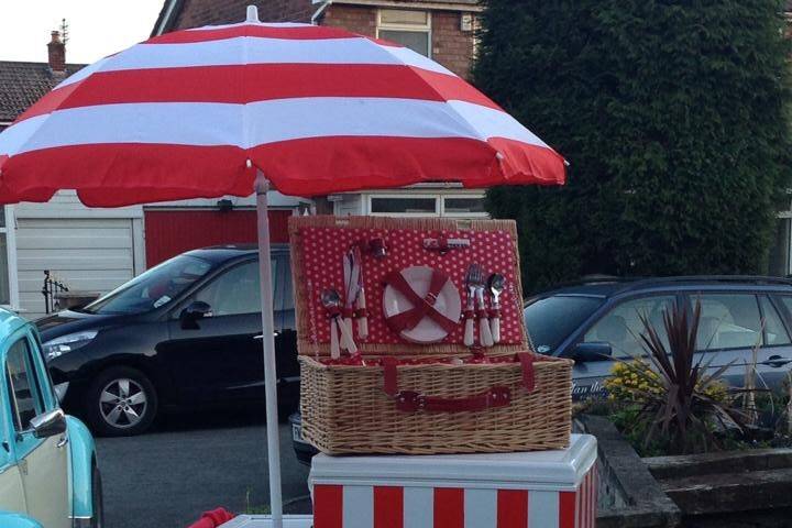 Ice cream cart