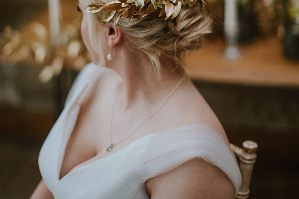 Beautiful hairdo