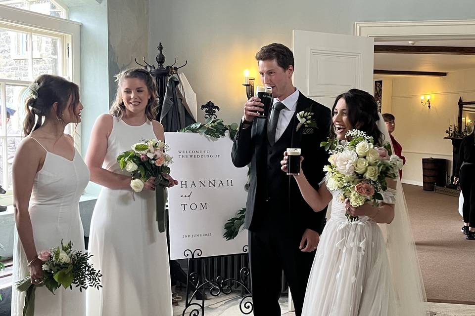 Lissanoure Castle wedding