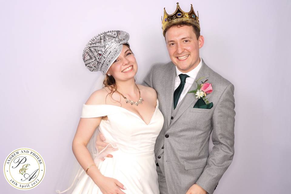 Photobooth wedding in London