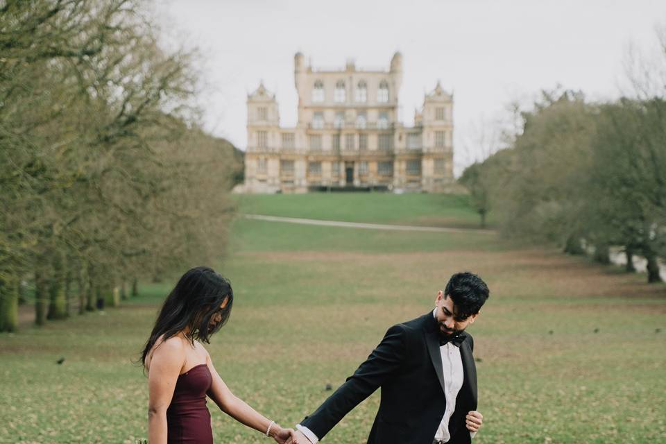 Walk couples shoot