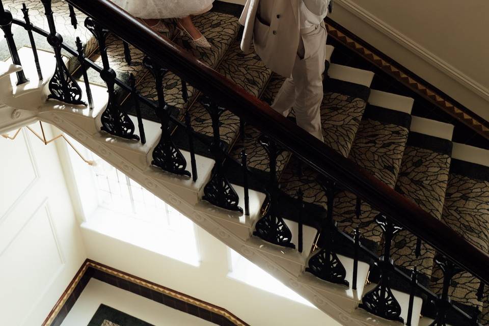 Walk stairs