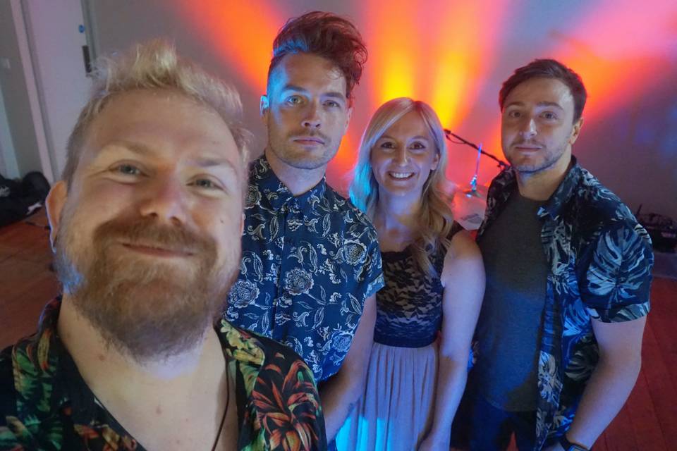 Band Shot Wedding Gig