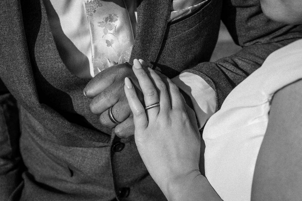 Hands close up