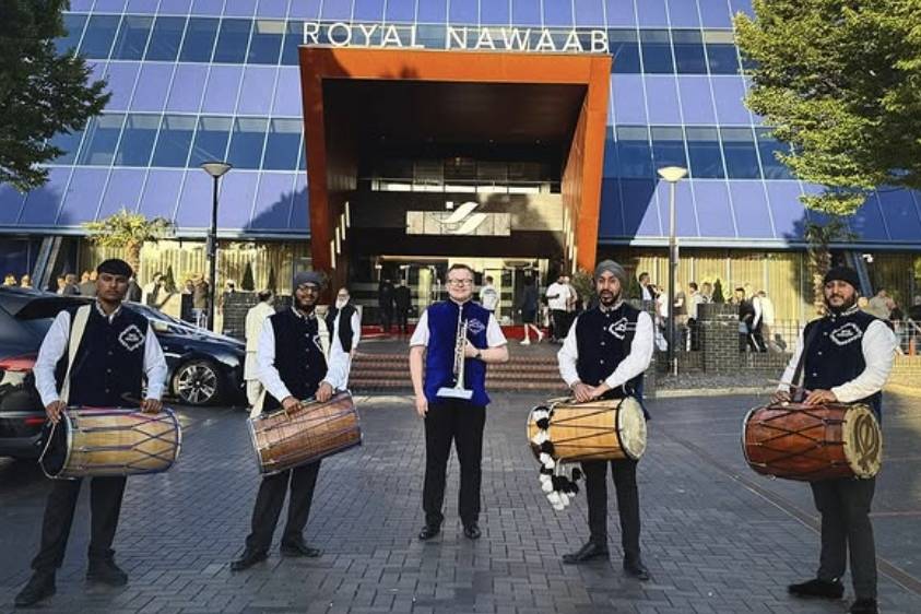 4X Dhol Players and 1X Trumpet