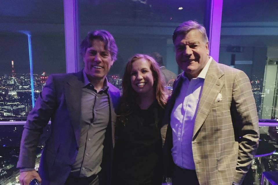 Photo with John Bishop and Big Sam