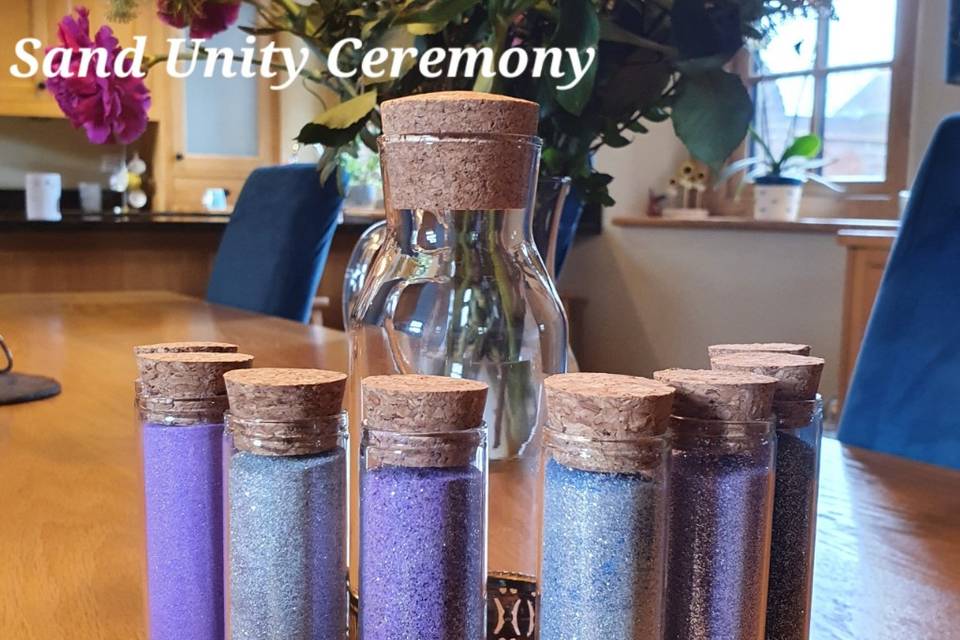 Sand unity ceremony