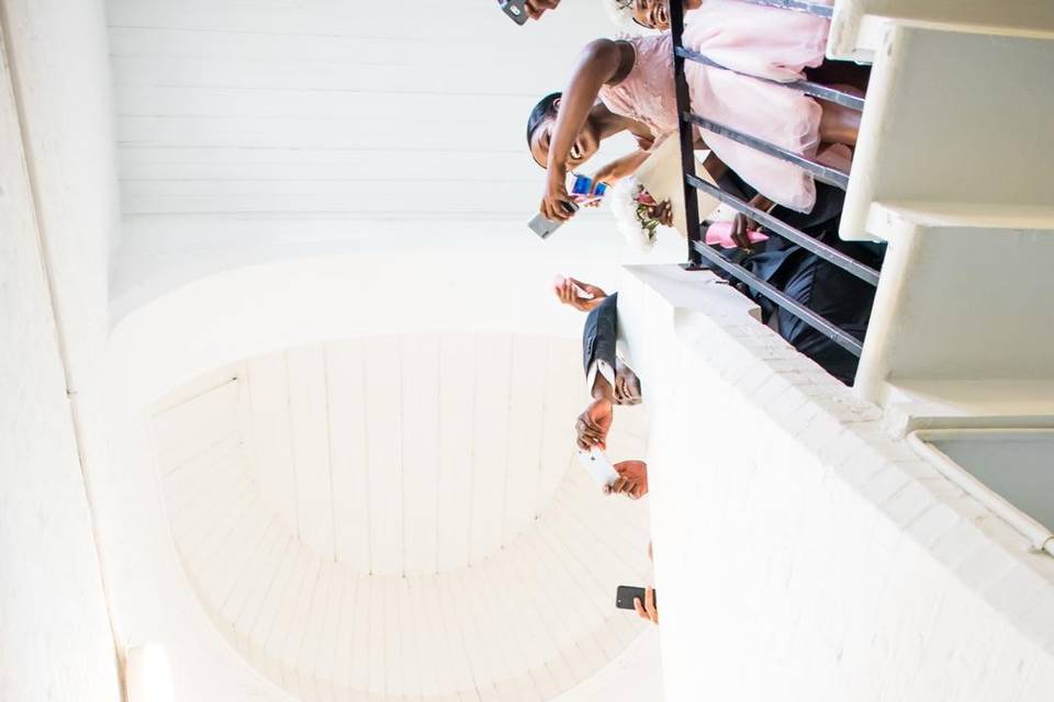 Joyful walk into forever