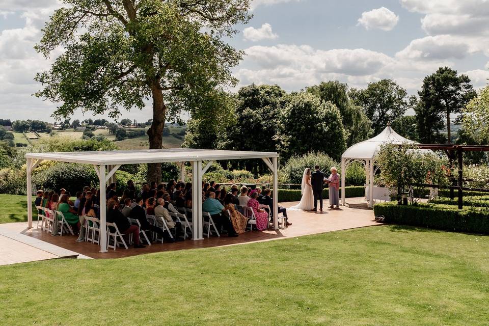 Wedding Terrace Area