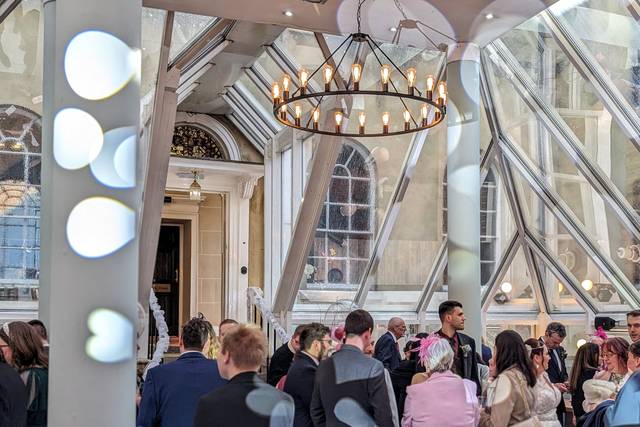 Arrival in the Atrium