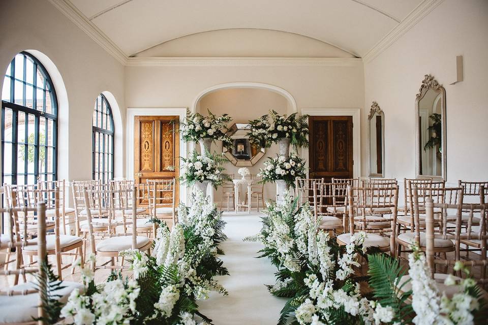 A Civil Ceremony in The Orangery